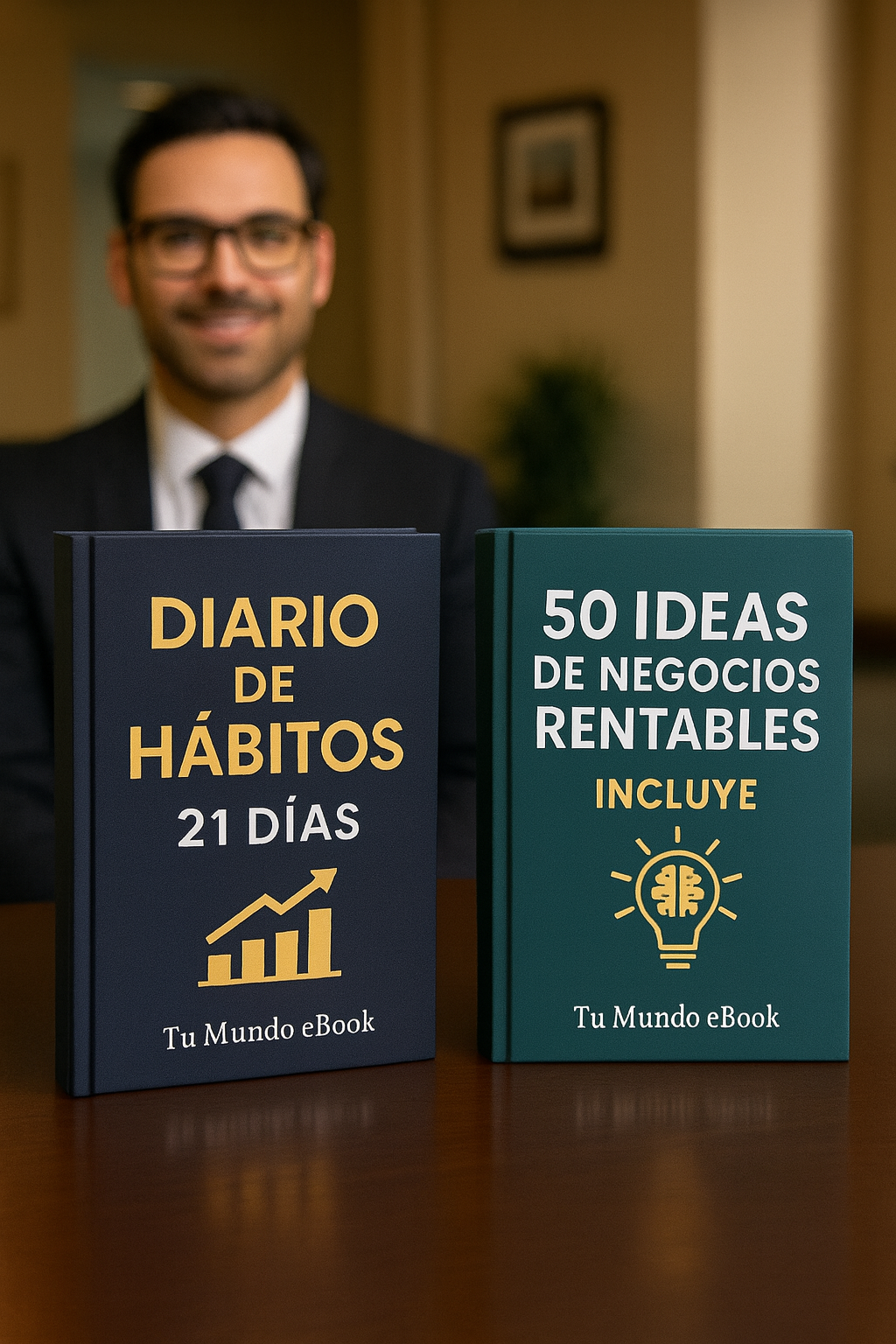 PACK 2x1: Diario de Hábitos + 50 Ideas de Negocios Rentables